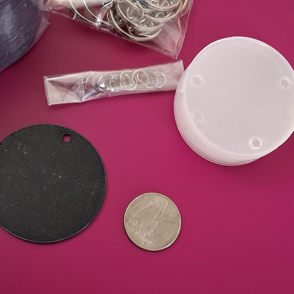 Craft Supplies Set Keychains
